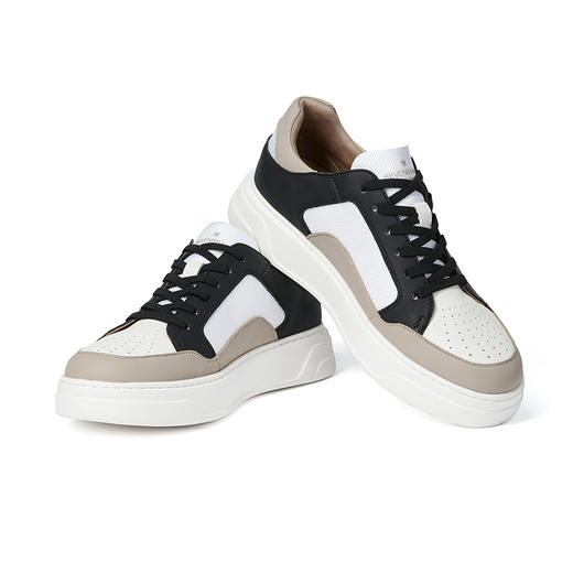 柒牌休闲鞋男士2024秋季新款平板鞋男生轻便舒适男款百搭低帮男鞋	127X70130 商品图1