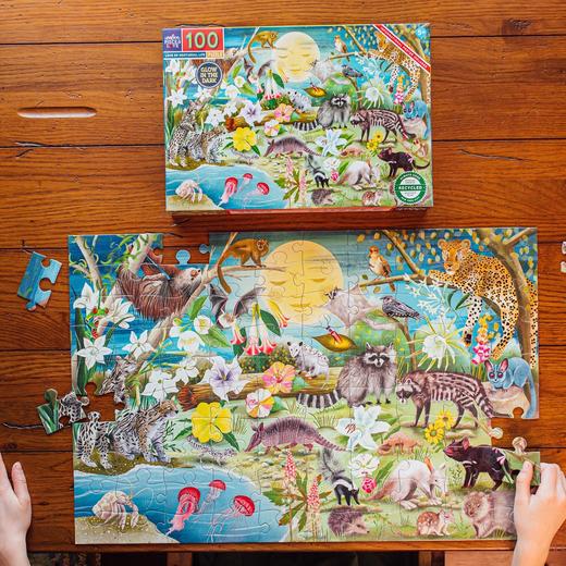 20片/36片48片/64片/100片 2岁+ 培养认知 艺术家插画拼图 儿童拼图 美国eeBoo 商品图6