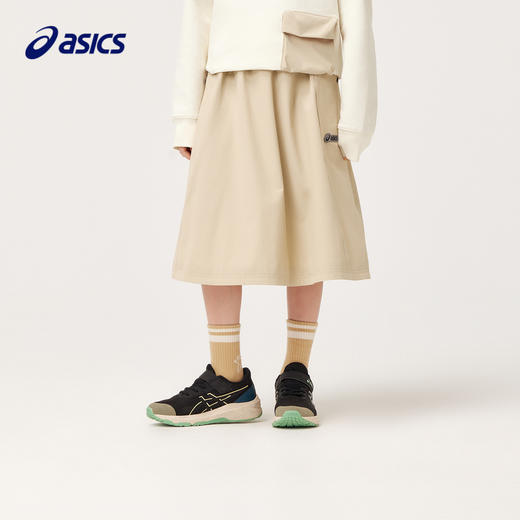 【商城同款】ASICS/亚瑟士童装女生长裙三防设计运动弹力裙子秋新 商品图0