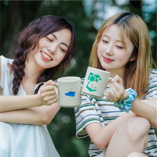 团团手绘风马克杯 商品图1