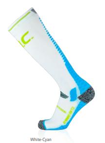 袜子PAC RN 7.2 Running Reflective Pro Compression Women天青-白 商品图0