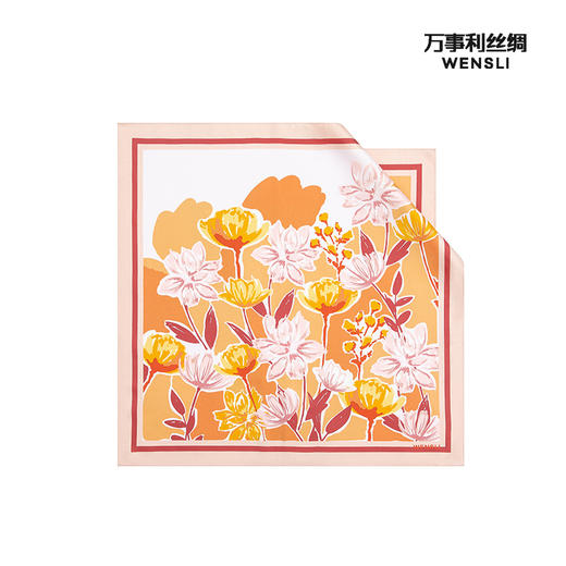 万事利“花间秋影.欢饮”丝杯套装 商品图3