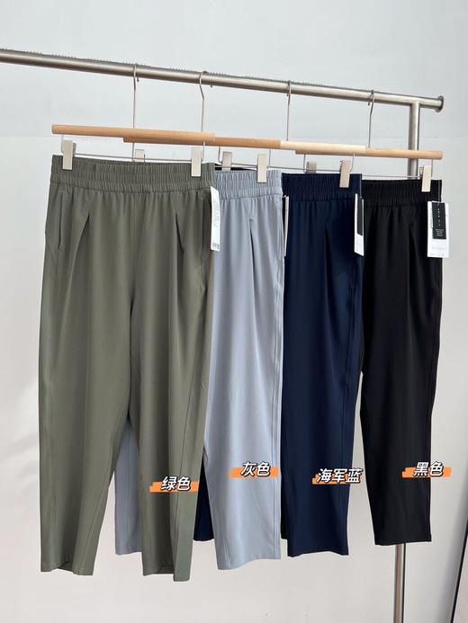 0束缚感，清爽舒适又透气！【lu家女士中长裤】swift科技面料 质地轻盈，具有良好的防水和吸湿排汗特性丨腰部弹力设计方便叠穿和穿脱  小腿后面位置3M反光标识高级有质感 商品图2