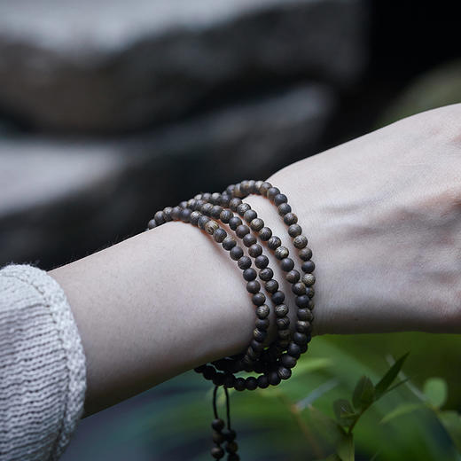 （下单赠沉香平安扣）沉香博物馆·绿棋楠文玩串，广东野棋楠嫁接结香料，过手留奇香，香韵清甜绵长【G】 商品图1