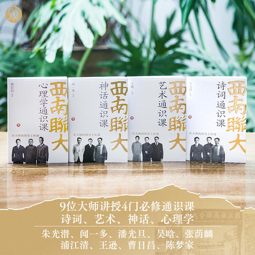 西南联大通识课第3辑（诗词、艺术、神话、心理学共4册） 商品图2