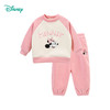 迪士尼童装女童双面奥粒绒可爱甜美米妮黛丝套装儿童保暖卫衣套装ZD3DT018 商品缩略图3
