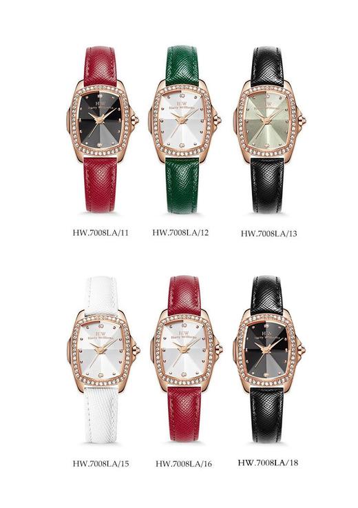 【优时霸】八角玻璃女士小方表 商品图4