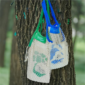 团团手绘风渔网包