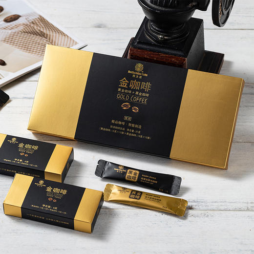 苦之道 金咖啡精品即溶纯咖啡 冻干技术咖啡X喷雾技术咖啡 丝滑香醇 商品图1