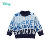 迪士尼男童毛衣春秋款中大童洋气圆领字母儿童装针织毛衣ZD3DS007 商品缩略图6