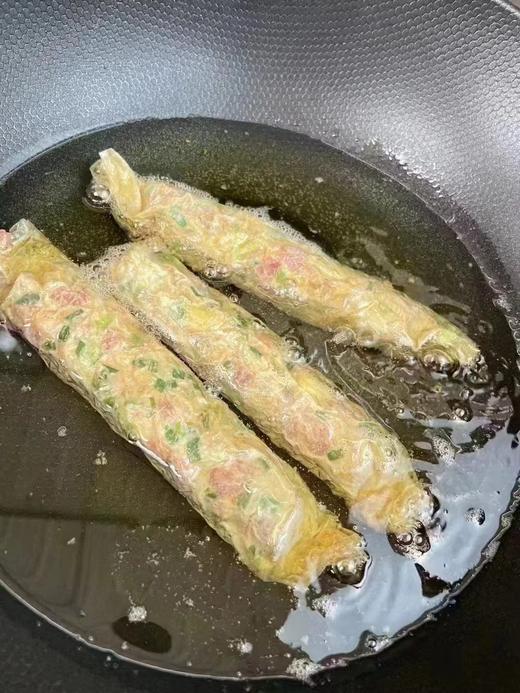 & 五香虾仁卷‼油炸一下外酥内嫩 ，越吃越香！点心。小吃超赞 商品图5