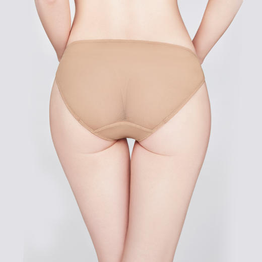 3条98元起好奇蜜斯比基尼网纱性感低腰三角内裤女纯棉抗菌裆轻薄-巴洛 商品图4