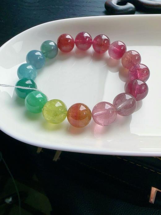 38.7g 11.5mm 碧玺手链 商品图0