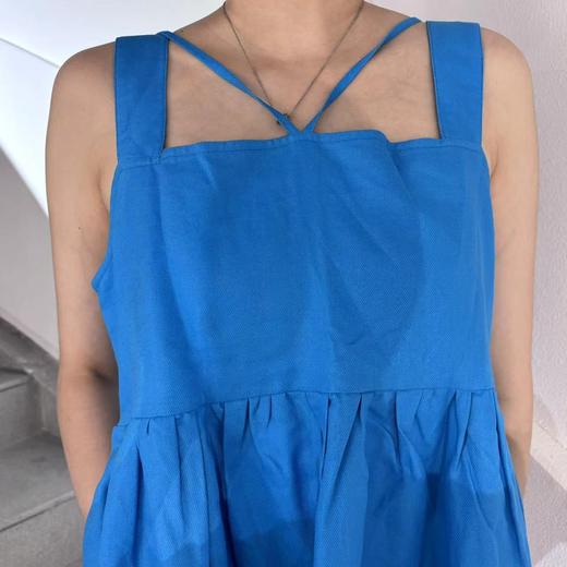 【线上专属】吊带连衣裙（22718401湛蓝） 商品图1