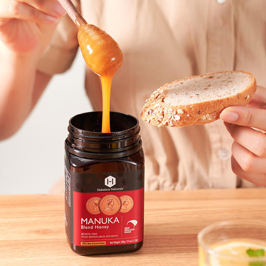 【新西兰进口】荷塔威麦卢卡混合蜂蜜 * 500g/瓶  新西兰进口 纯净蜜源 商品图4