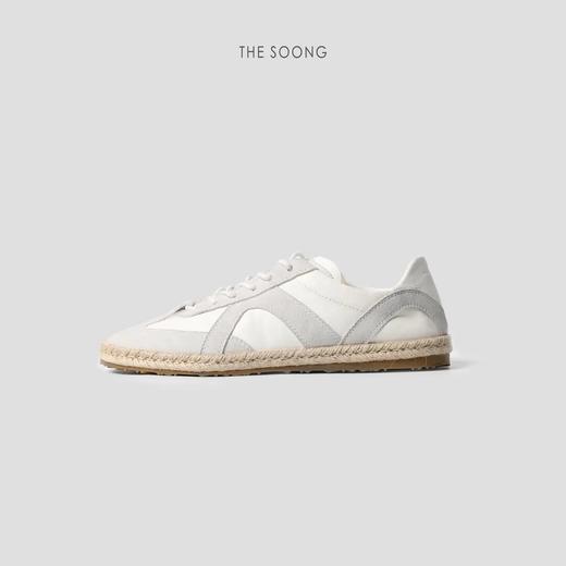 THESOONG|"麻绳德训鞋"经典牛皮手工麻绳编织平底鞋HWXZ4913 商品图0