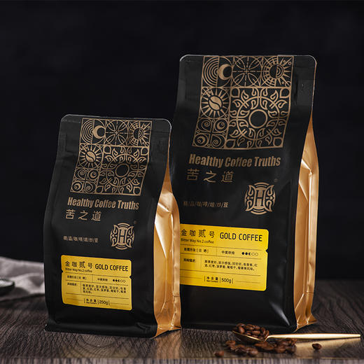 苦之道 金咖贰号 云南精品咖啡焙炒豆 日晒中烘咖啡豆 商品图3