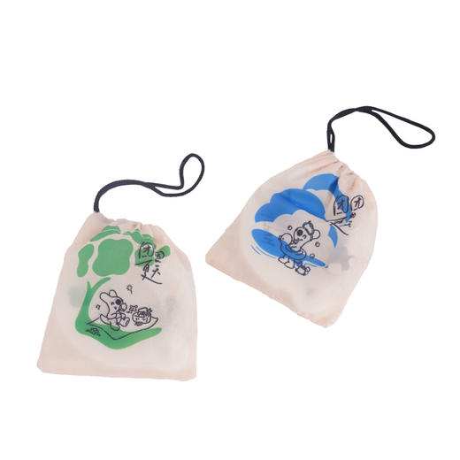 团团手绘风多功能便携扇子 商品图8