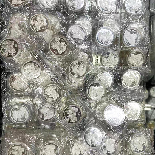 【老精稀】1993年福禄寿太极图1盎司纪念银币 商品图6