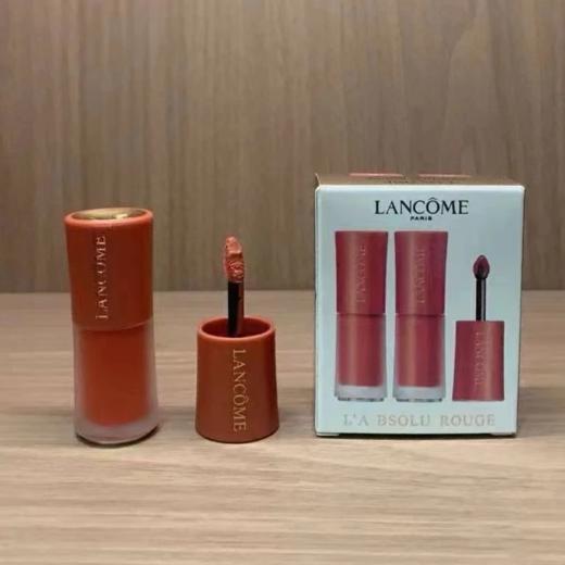 ❤双十一狂欢节七夕限时特惠！ LANCOME/兰蔻唇釉小样两件套3ML (#196半透裸砂+#275法式裸茶 ) 香港直邮 商品图9