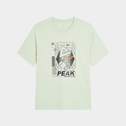 匹克2024年新款潮动系列男款圆领短T恤F6243571 商品图1