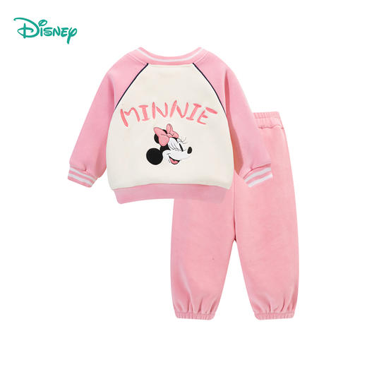 迪士尼童装女童双面奥粒绒可爱甜美米妮套装儿童外套保暖套装ZD3DT015 商品图5