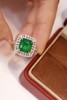 3.84ct 祖母绿戒指吊坠 商品缩略图0