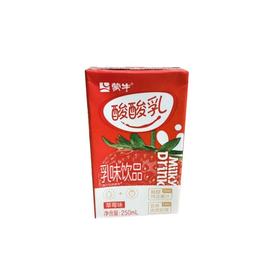 蒙牛250ml酸酸乳营养乳味饮品（草莓味）酸奶