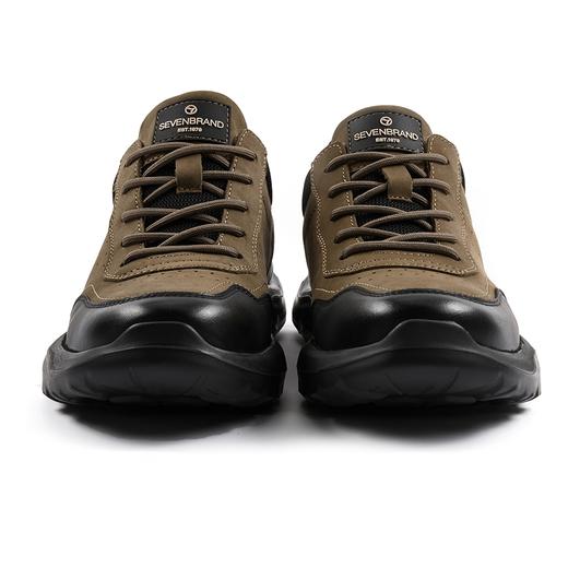 柒牌男士运动鞋2024年新款时尚休闲百搭中青年系带圆头低帮男鞋子	127X70500 商品图2