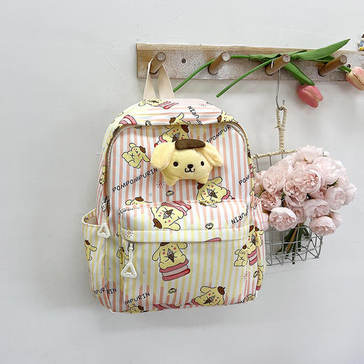 【开学季新款儿童双肩包】采用尼龙材质，耐磨耐脏一擦即干净❗️双肩透气肩带，不勒肩膀 肩感舒适❗️小学生新款玉桂狗美乐蒂超轻外出旅游上学双肩包Y 商品图5