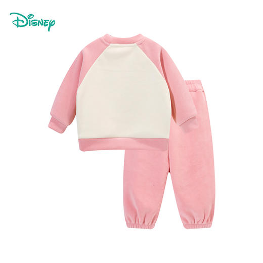 迪士尼童装女童双面奥粒绒可爱甜美米妮黛丝套装儿童保暖卫衣套装ZD3DT018 商品图4