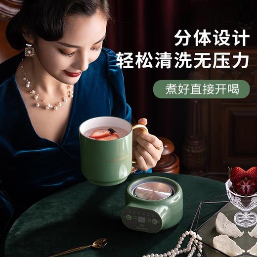 【小家电】小南瓜（Little Pumpkin） 电炖杯电热水杯迷你养生壶养生杯大容量花茶煮茶器热牛奶神器一人煮粥 萌潮养生杯 HF 商品图2
