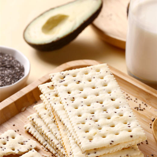 奇亚籽牛油果梳打饼(苏打饼)454g*2 商品图1