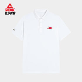 匹克2024年新款中国系列男款翻领短T恤F6243127