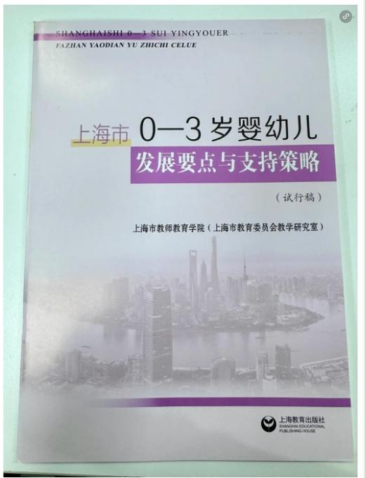 上海市0-3岁婴幼儿发展要点与策略支持 商品图0