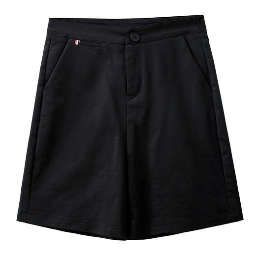 YM 628西装五分裤高腰宽松直筒短裤显瘦薄款 商品图4