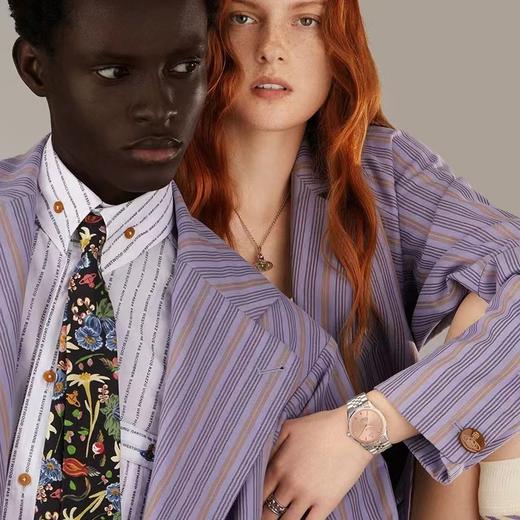 心选丨vivienne westwood薇薇安 西太后手表女新款小盘钢带时尚女款腕表 商品图7