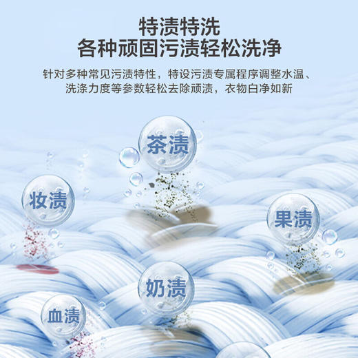 【朗境X11系列】海尔10公斤全自动滚筒洗衣机超薄直驱大容量精华洗家用双智能投放1.12洗净比羊毛绿标 576洗烘一体+3D透视烘+直驱精华洗 商品图3