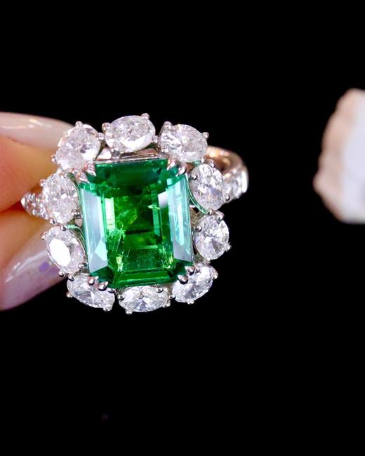 3.00ct 祖母绿戒指 商品图1