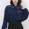两三事新款衬衫高级气质百搭显瘦设计感长袖通勤S24CC051 商品缩略图1