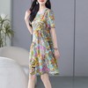 WWM-69486 夏新款小个子真丝桑蚕丝裙 蚕丝连衣裙女夏季碎花连衣裙 商品缩略图1