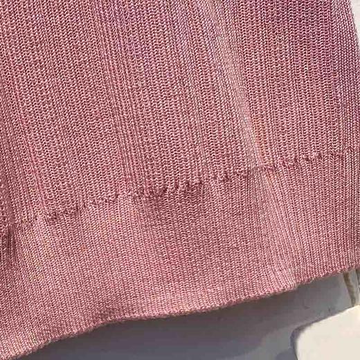 VIVIAN LIU薇薇安刘TR2426303春女装新款圆领宽罗纹领口针织背心 商品图4