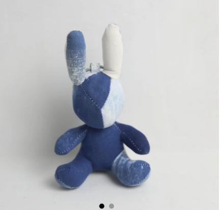 蜡染兔子挂件 商品图0