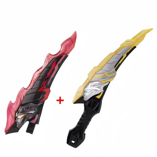 万代奥特曼BANC30005奥特合体武装 赛罗闪耀型与赛罗暗黑型套装 商品图3