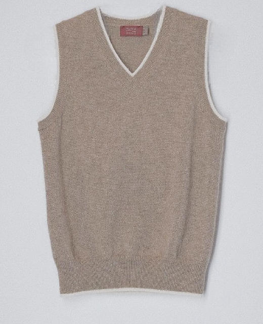 V领套背 原色 商品图0