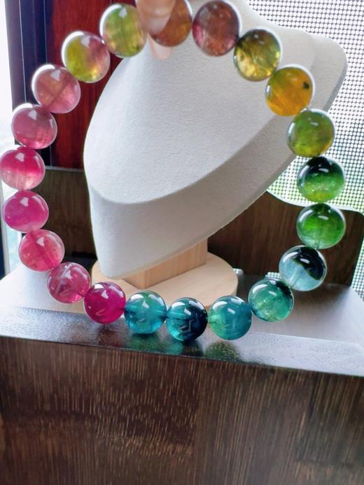 27.53g 9.3mm 碧玺手链 商品图2