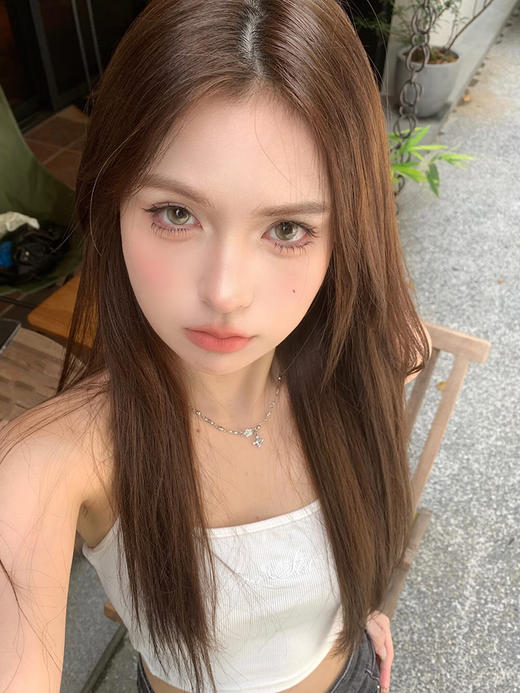 Loveiikira旗下 ·她的玫瑰&茶艺大师｜14.2mm白狮参考着色中等直径｜半年抛  2片 商品图3