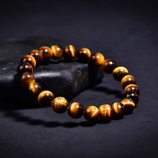 珩钻  新中式金辉虎睛虎眼石手串国潮手链8mm 商品图4