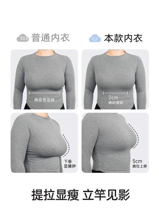 爱慕同款〖饱满漫画胸〗兜住大胸，穿到G杯 圆润挺拔 巨无痕！不勒的调整型内衣来啦！最大260斤可穿 巨包容！ 商品图2