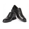 柒牌商务皮鞋男2025秋季新款百搭低帮休闲鞋中青年舒适黑色德比鞋	127X70320 商品缩略图1